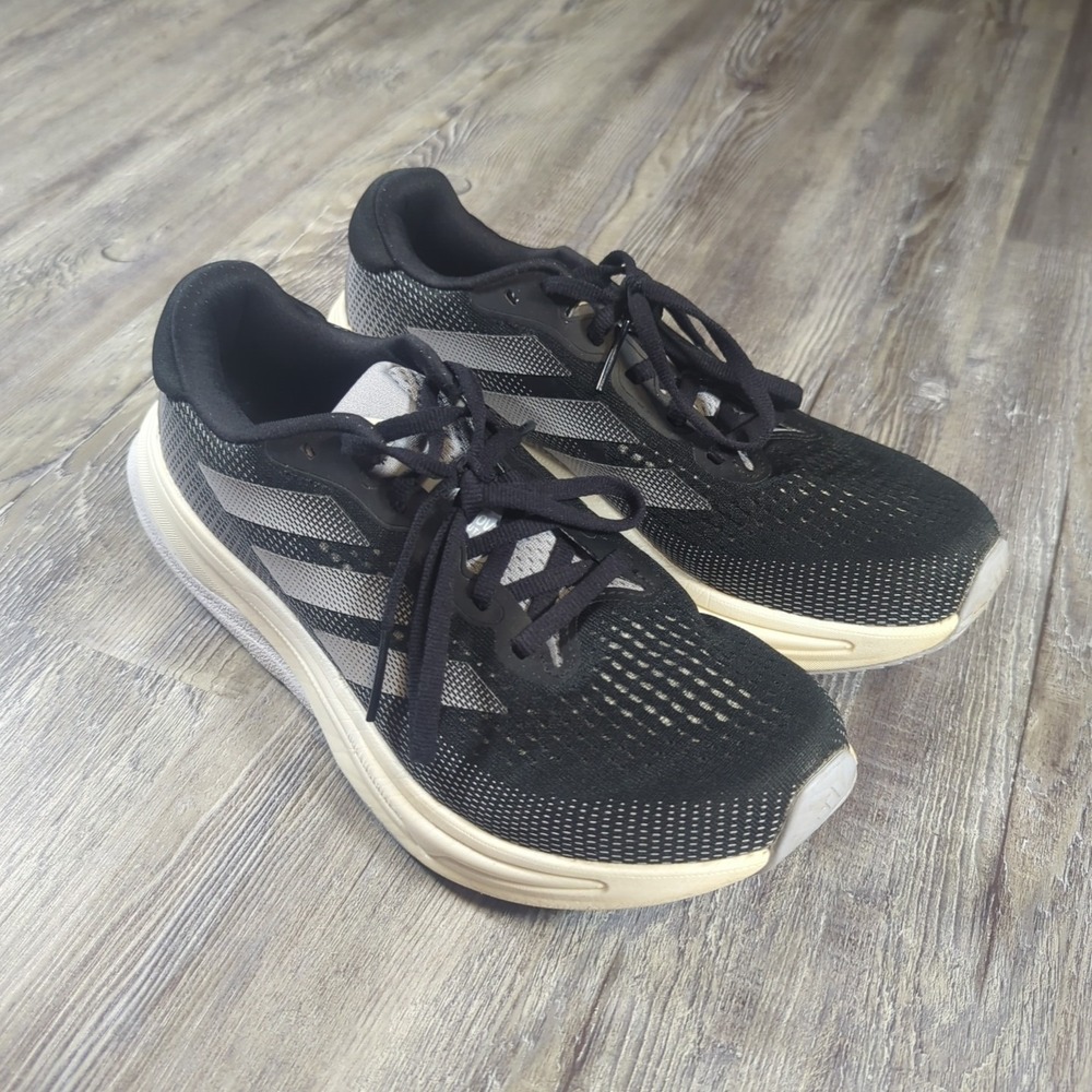 Adidas Womens Supernova Solution IF3007 Black Running Shoes Sneakers Size 7